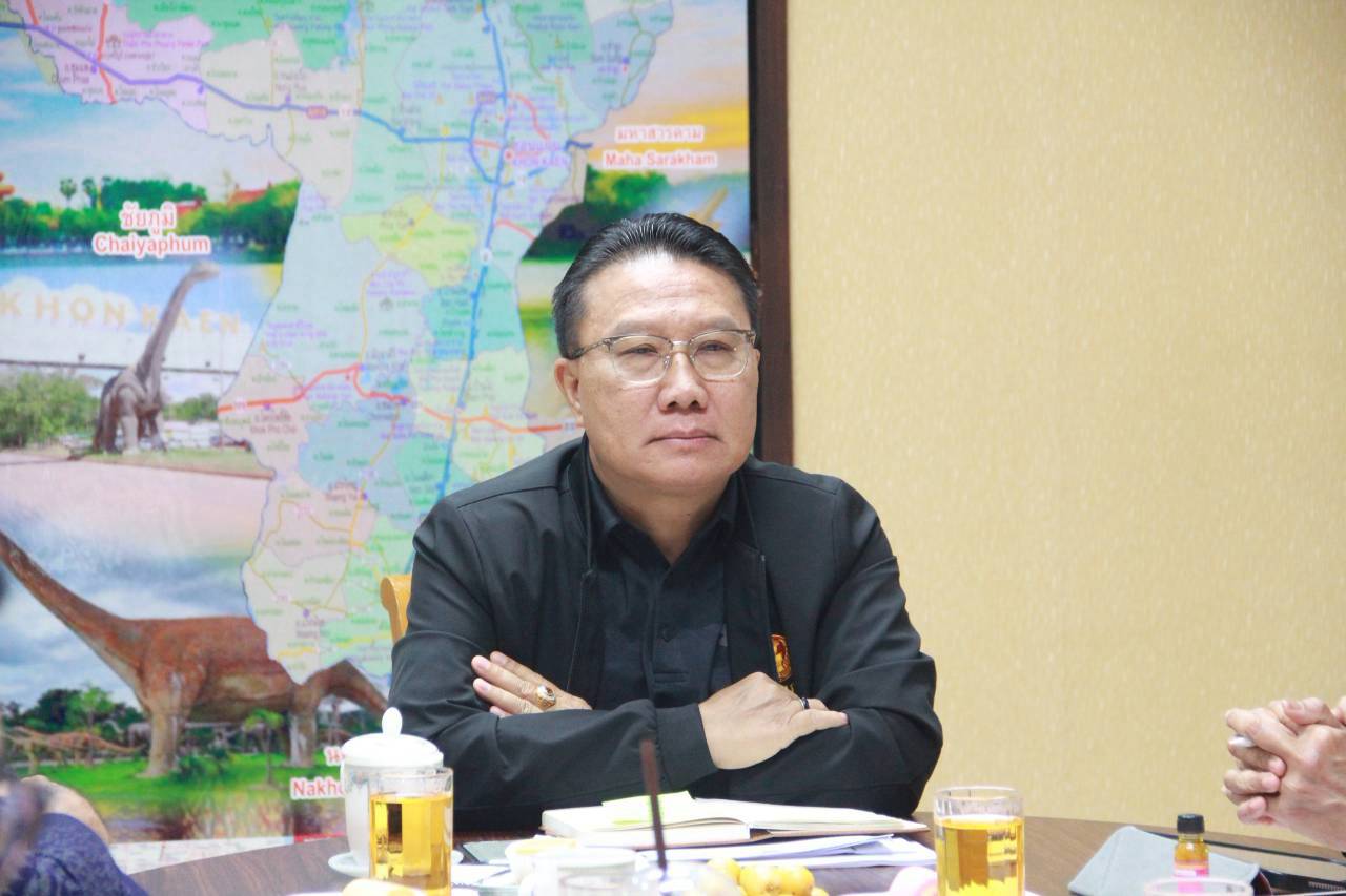 การประชุมติดตามผลการปฏิบัติงานของส่วนราชการ อบจ.ขอนแก่น